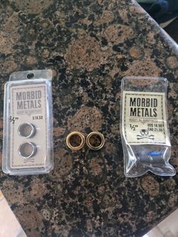 Earings ear plugs 1/2 inch
