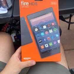 Amazon fire HD eight tablet