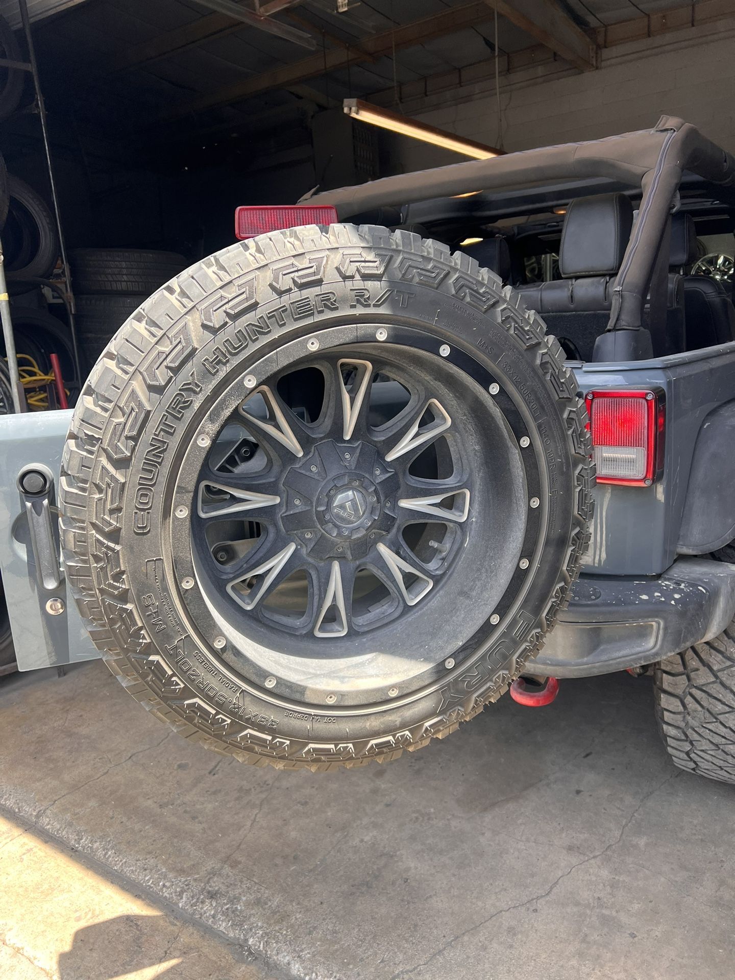 Nitto Ridge Grapplers 12.5x35 On 20” Fuels