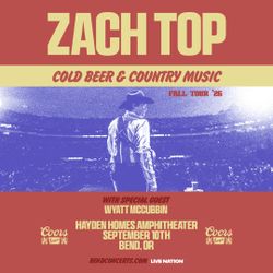 Zach Top in Bend