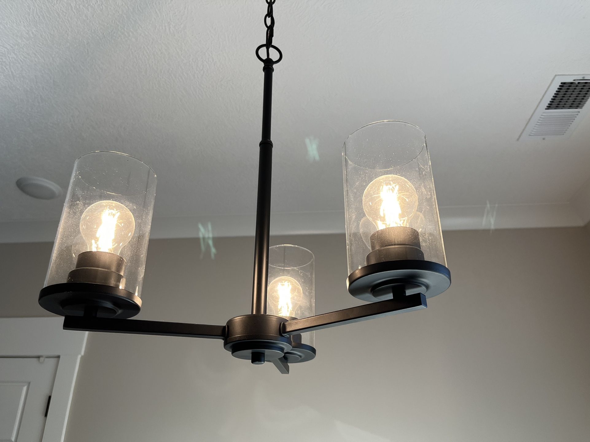 Three Light Chandelier