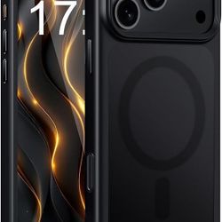 OLIVIC® iPhone 17 Pro Max Case, Black Matte, Magsafe