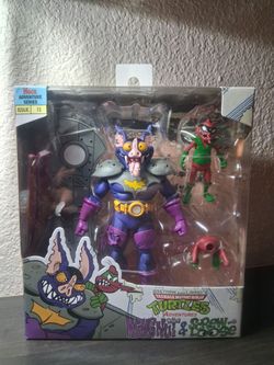 The NECA Teenage Mutant Ninja Turtles Wingnut and Screwloose 2-Pack