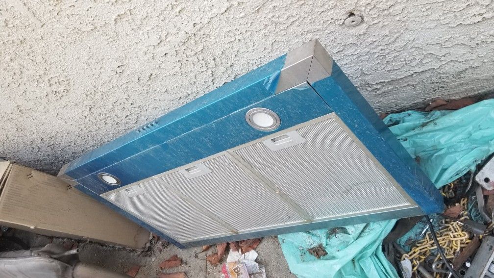 Campana De Cosina De Asero Inoccidable Con Luses
