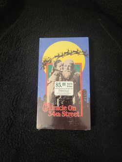 Brand new Sealed miracle on 34th street 1991 VHS 