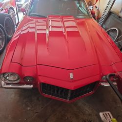 Camaro chrome engine