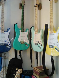 Stratocaster maple neck