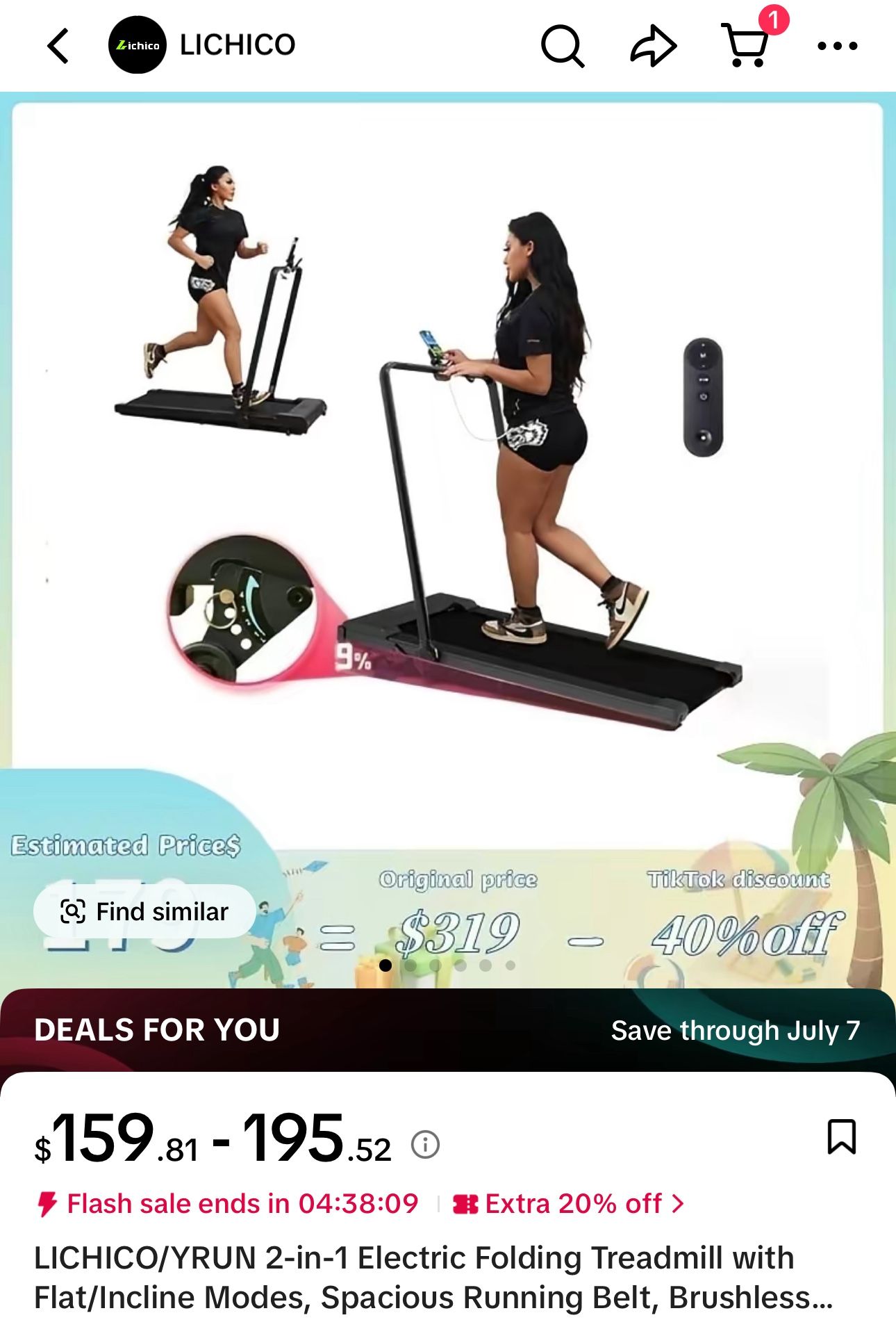LICHICO Treadmill