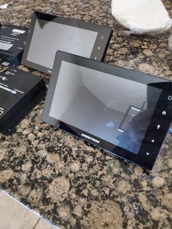 crestron controllers and touch screens