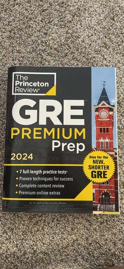 2024 GRE Premium Prep