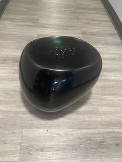 Black Stool Accent Side Table