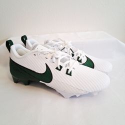 Nike Vapor Edge Speed 360 2 White Green Football Cleats 