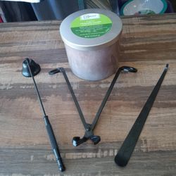 BRAND NEW CANDLE ACCESSORIES WITH CITRONELLA CANDLE 