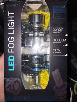 LED FOG LIGHTS TYPE S OFF ROAD USE