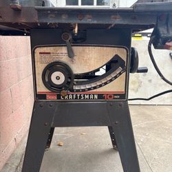 Craftsman table saw