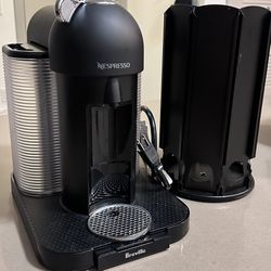The Nespresso machine 