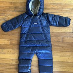 Patagonia baby/infant down filled bunting one-piece