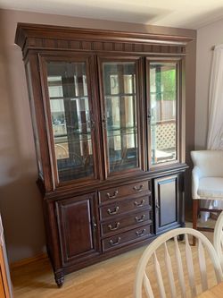 Beautiful Traditional China Cabinet