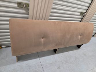 King bed frame and headboard