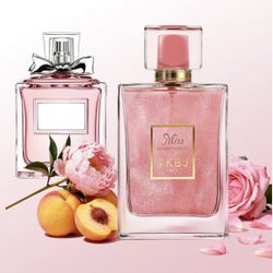 Miss Blooming Bouquet Eau de Toilette for Women, Floral Fruity Perfume with Peony & Musk - Inspired by Dioor, 3.4 oz / 100ml, Elegant & Long-Lasting F