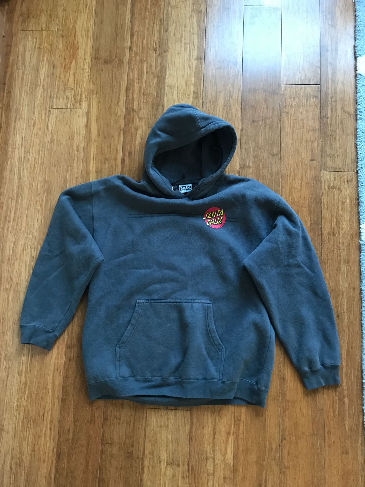 Vintage Santa Cruz NHS hoodie. L large 90s