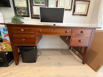 Ethan Allen Cherry Wood Desk