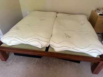 King Japanese Futon and Bed Frame Set