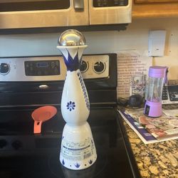 Empty Tequila Bottle