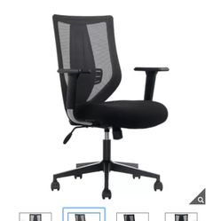 True Innovations Mesh Chair with Metal KD Base