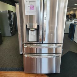 30 Cu.ft French Door Refrigerator With CRAFT ICE MAKERS 