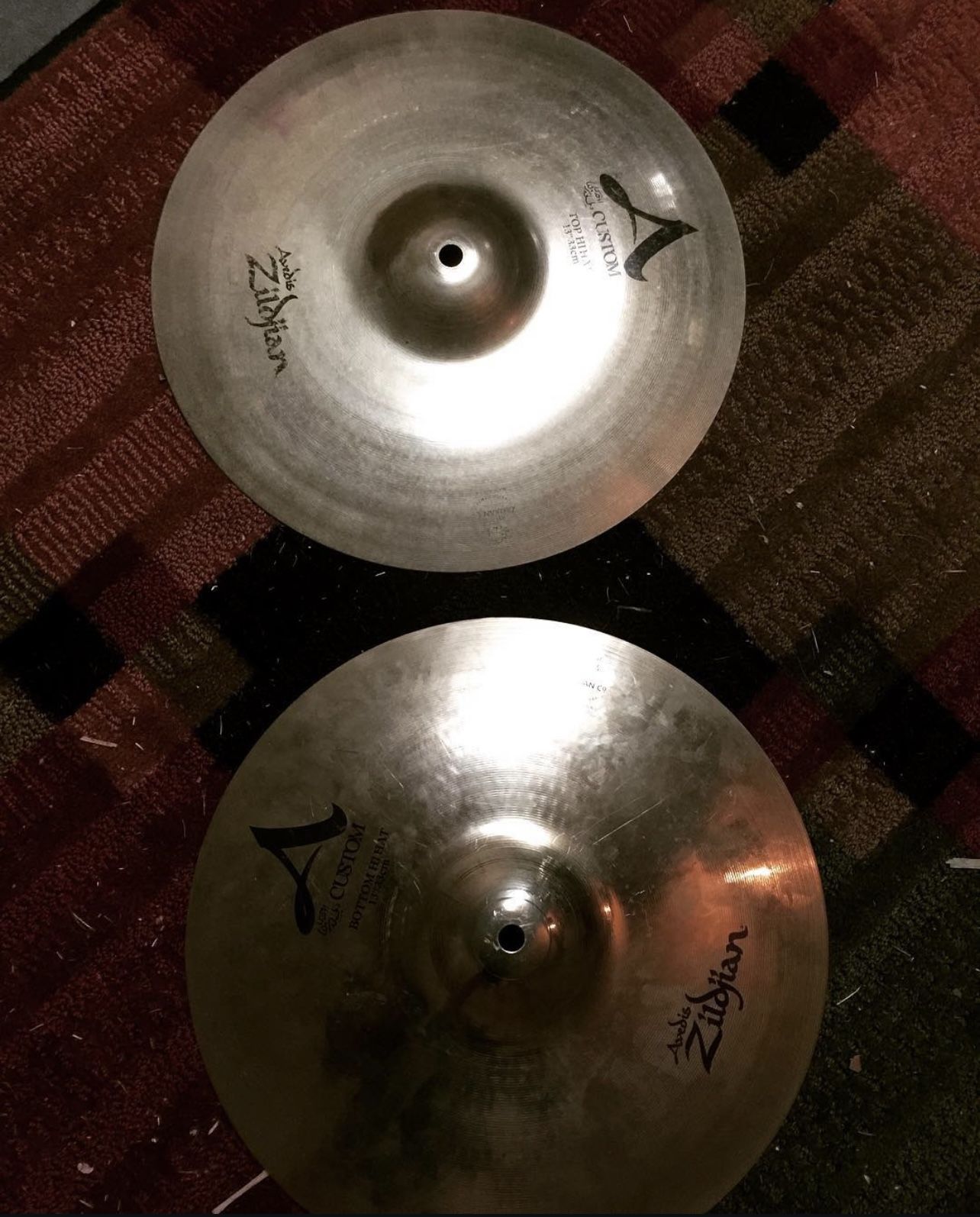 Zildjian A Custom Hi Hats 13”