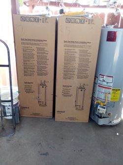 New water heater for install