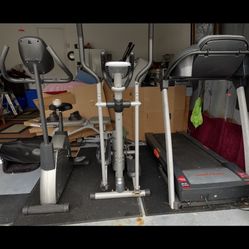 Treadmill,bike,bench And More Gym 