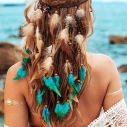 Feather Headband 