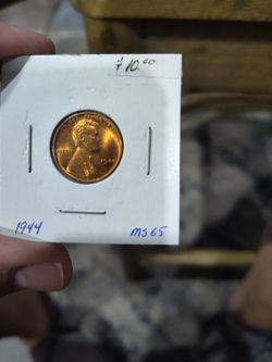 1944 Lincoln Wheat Penny MS65