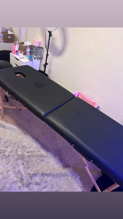 Massage table