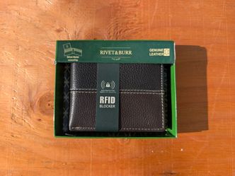 Rivet & Burr Genuine Leather Wallet