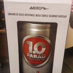 Farad Bass Enhance Capacitor Brand New In The Box 