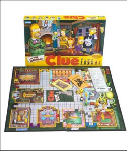 CLUE the Simpsons Game