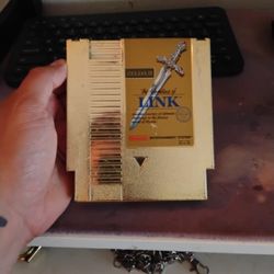 Zelda 2 Golden Cartridge