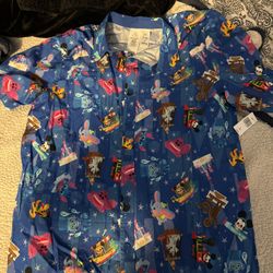 Disney Parks Button Up. 