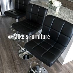 New Adjustable Bar Stools, barstools, barstool, bar stool, Sillas, Dining Chairs, chair, chairs, cadeiras (4 colors Red, Black, White, Gray)