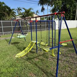 Metal Swingset