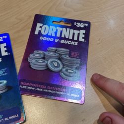 Fortnite V Bucks Card 