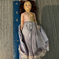 Elegant Vintage Doll in Lavender Ball Gown - Collector’s Evening Elegance Series