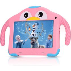 Kids Tablets for Kids 7 inch Tablet 32GB Toddler Tablet with Case Kids Learning Tablet with WiFi Bluetooth Dual Camera Preinstalled Educational