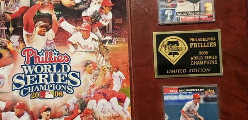 2008 Phillies World Series Memorabilia (Signed)
