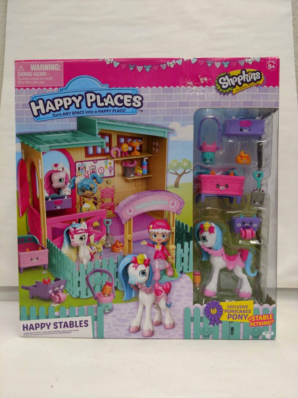 Happy Places Shopkins Happy Stables Playset