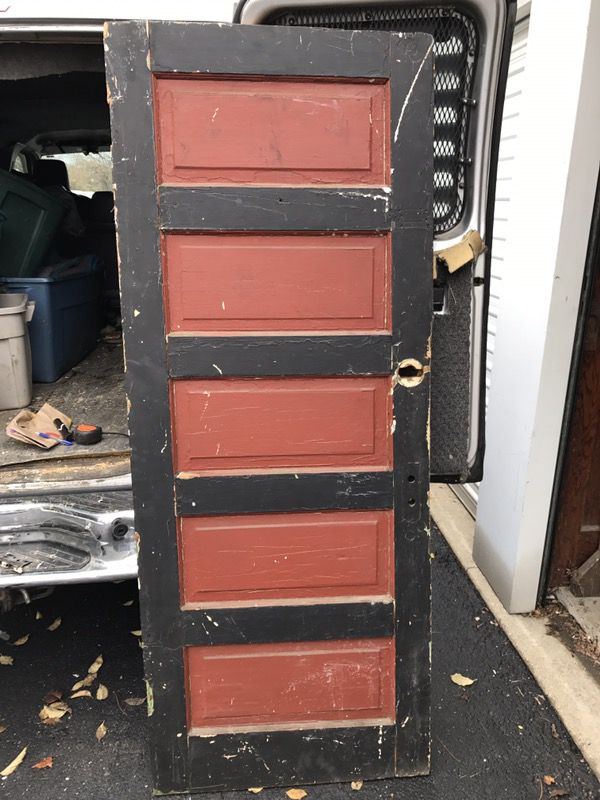 5 panel door-painted