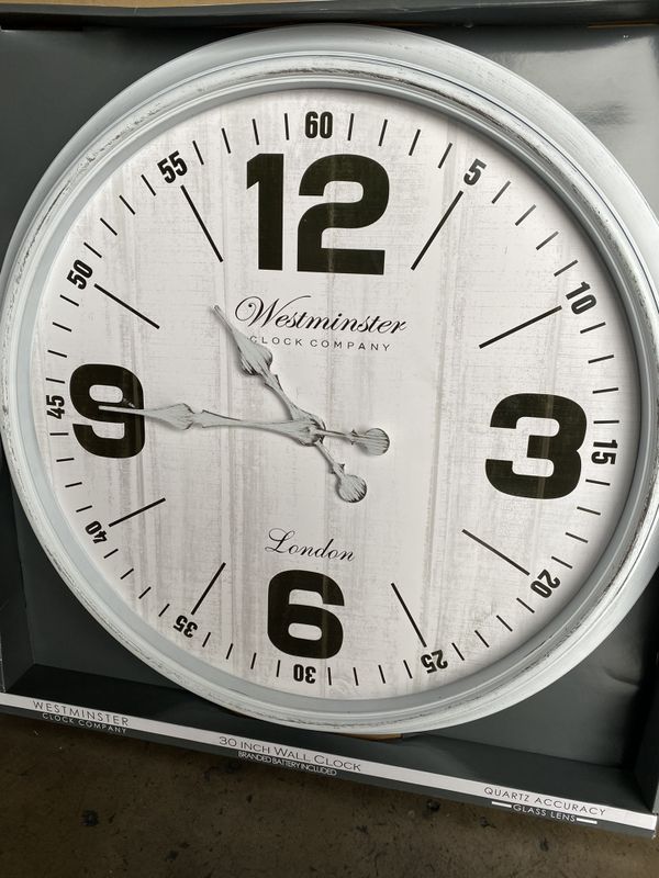 Westminster 30 inch wall clock for Sale in Las Vegas, NV OfferUp